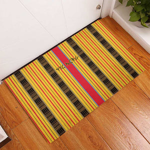 Eritrea Traditional Saho Mix Tilet Pattern Rubber Doormat