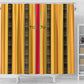 Eritrea Traditional Saho Mix Tilet Pattern Shower Curtain