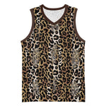 African Leopard Skin Pattern Basketball Jersey LT15