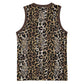 African Leopard Skin Pattern Basketball Jersey LT15