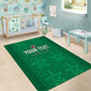 Custom Morocco Football Area Rug Dima Maghrib