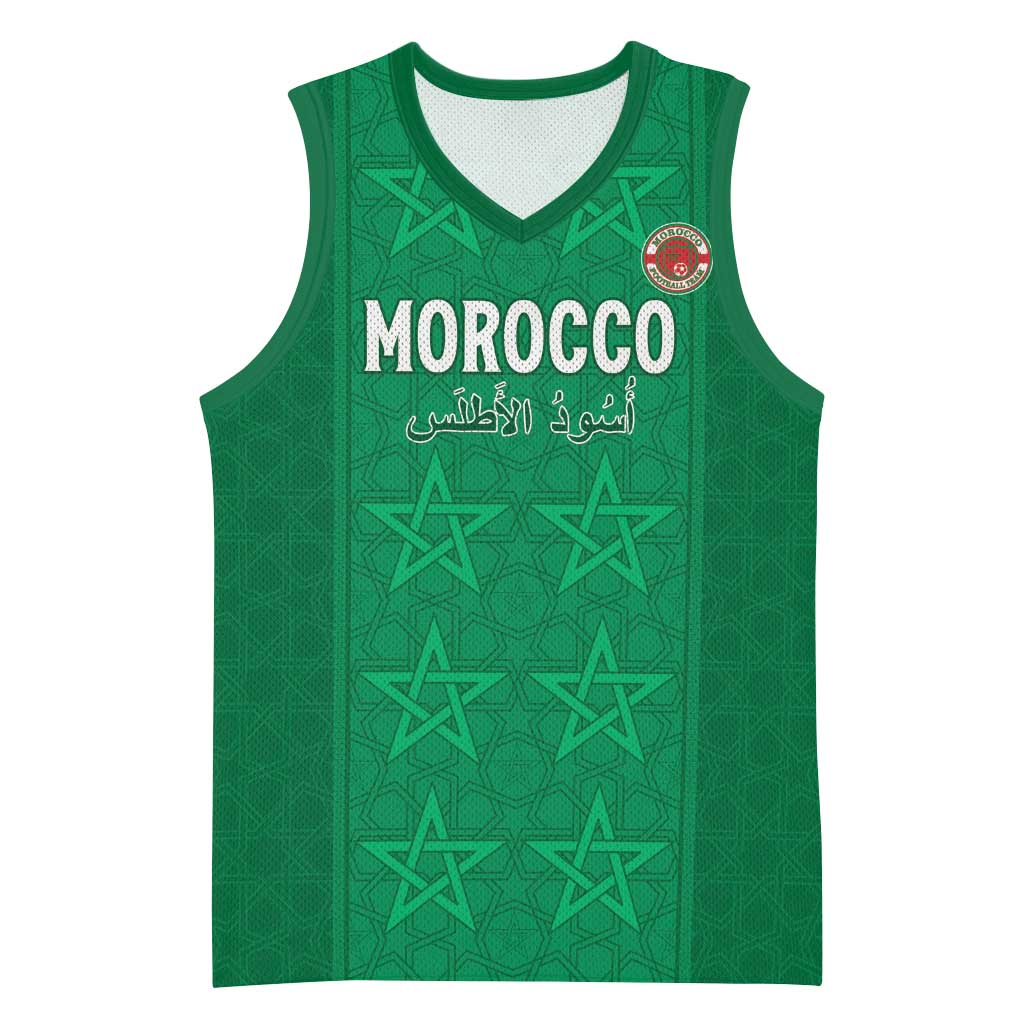 Custom Morocco Football Basketball Jersey Dima Maghrib LT15