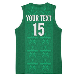 Custom Morocco Football Basketball Jersey Dima Maghrib LT15