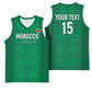 Custom Morocco Football Basketball Jersey Dima Maghrib LT15