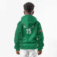 Custom Morocco Football Kid Hoodie Dima Maghrib