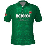 Custom Morocco Football Polo Shirt Dima Maghrib