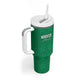 Custom Morocco Football Tumbler With Handle Dima Maghrib
