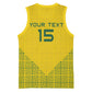 Custom Jamhuri ya Rwanda Football Basketball Jersey Go Amavubi Go LT15