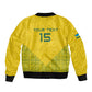 Custom Jamhuri ya Rwanda Football Bomber Jacket Go Amavubi Go