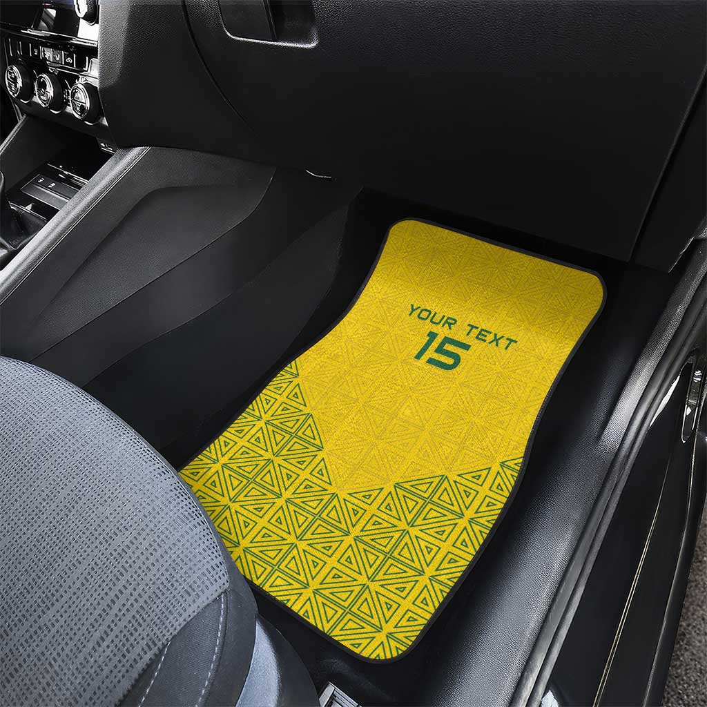 Custom Jamhuri ya Rwanda Football Car Mats Go Amavubi Go
