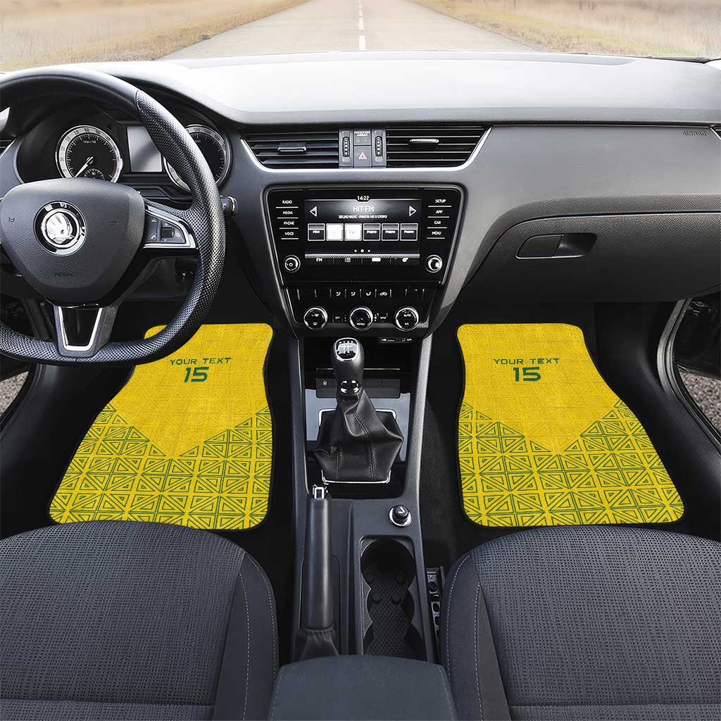 Custom Jamhuri ya Rwanda Football Car Mats Go Amavubi Go
