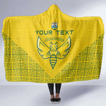 Custom Jamhuri ya Rwanda Football Hooded Blanket Go Amavubi Go