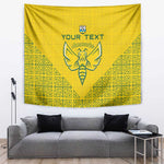 Custom Jamhuri ya Rwanda Football Tapestry Go Amavubi Go
