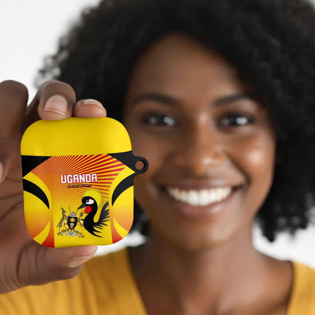 Uganda Cricket AirPods Case Go Cricket Cranes Go