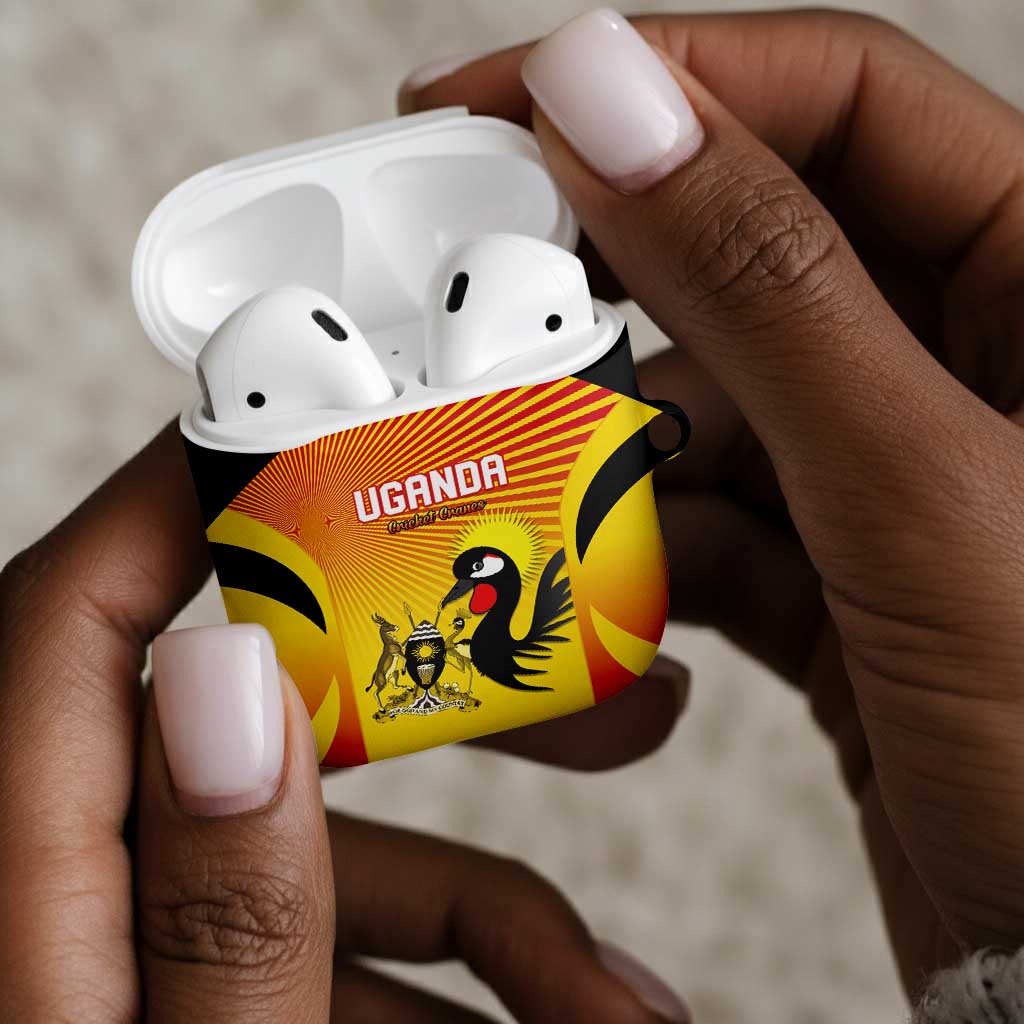 Uganda Cricket AirPods Case Go Cricket Cranes Go