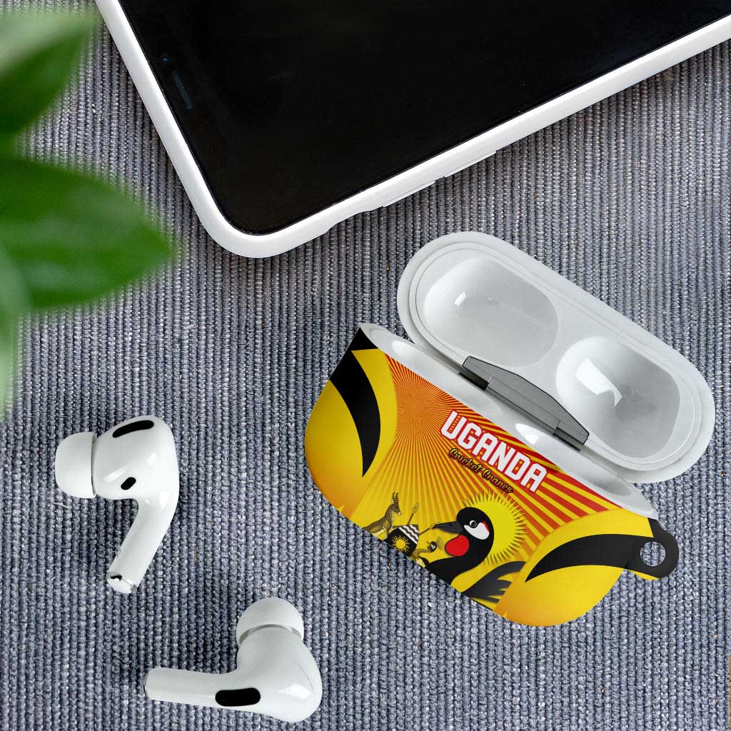 Uganda Cricket AirPods Case Go Cricket Cranes Go