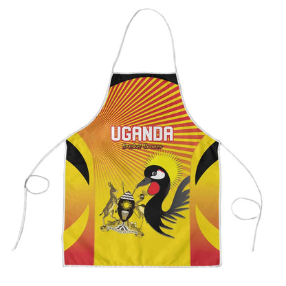 Uganda Cricket Apron Go Cricket Cranes Go