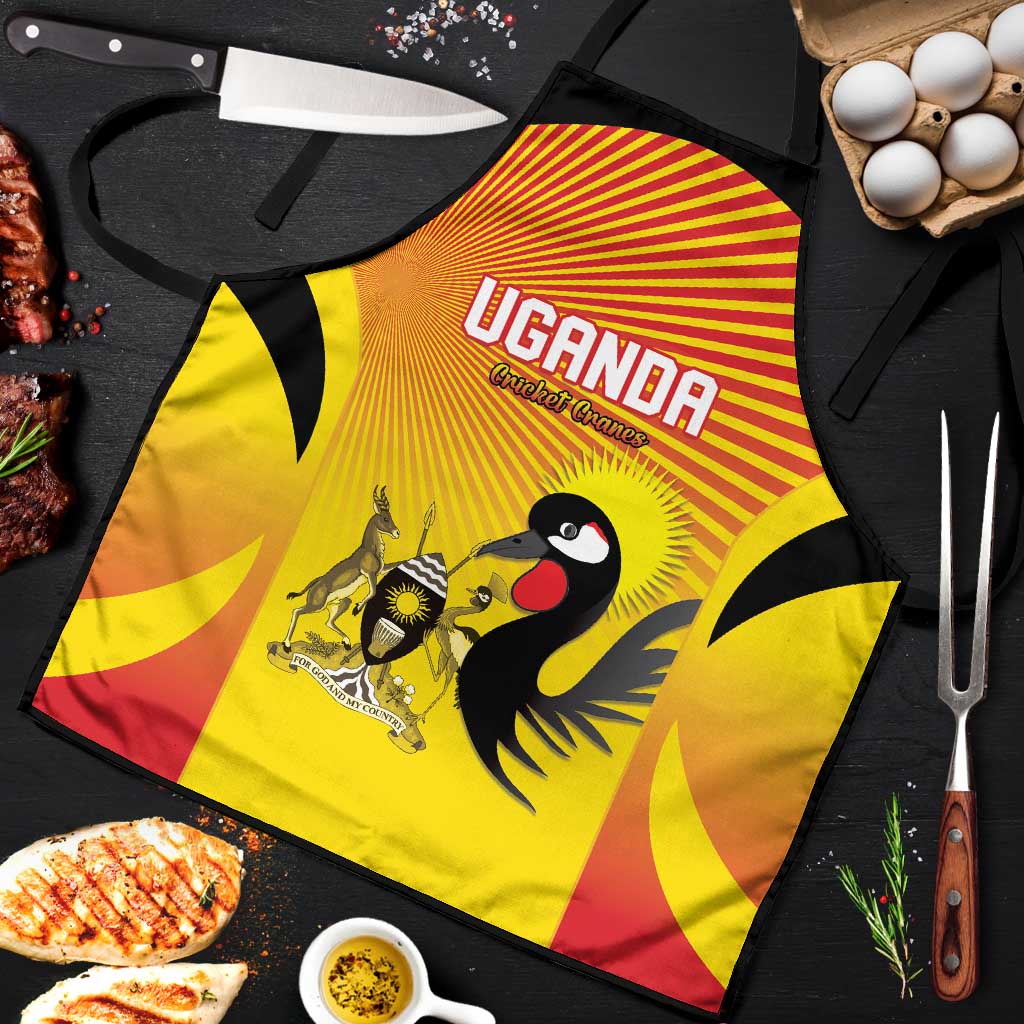 Uganda Cricket Apron Go Cricket Cranes Go