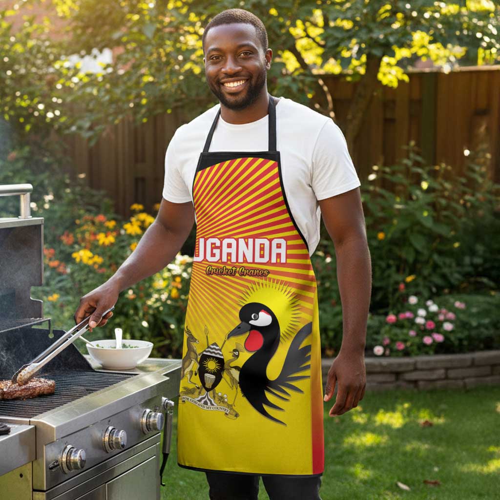 Uganda Cricket Apron Go Cricket Cranes Go