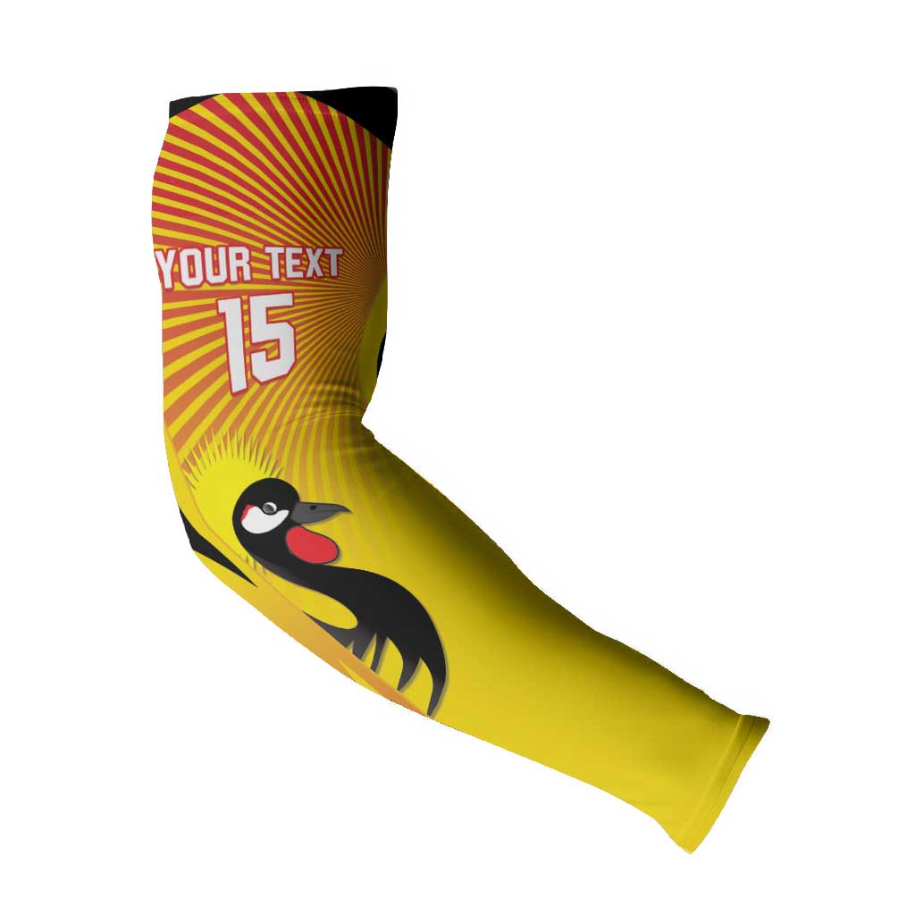 Custom Uganda Cricket Arm Sleeves Go Cricket Cranes Go