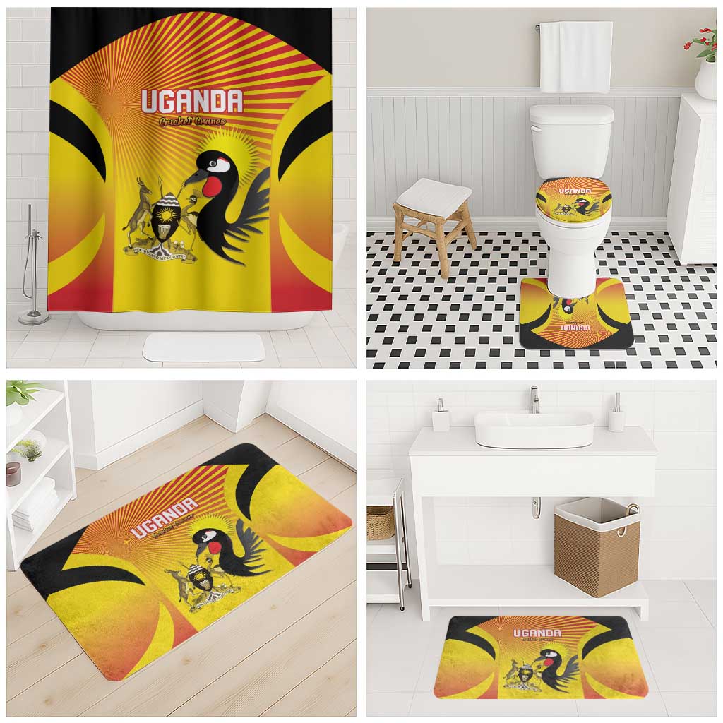 Uganda Cricket Bathroom Set Go Cricket Cranes Go