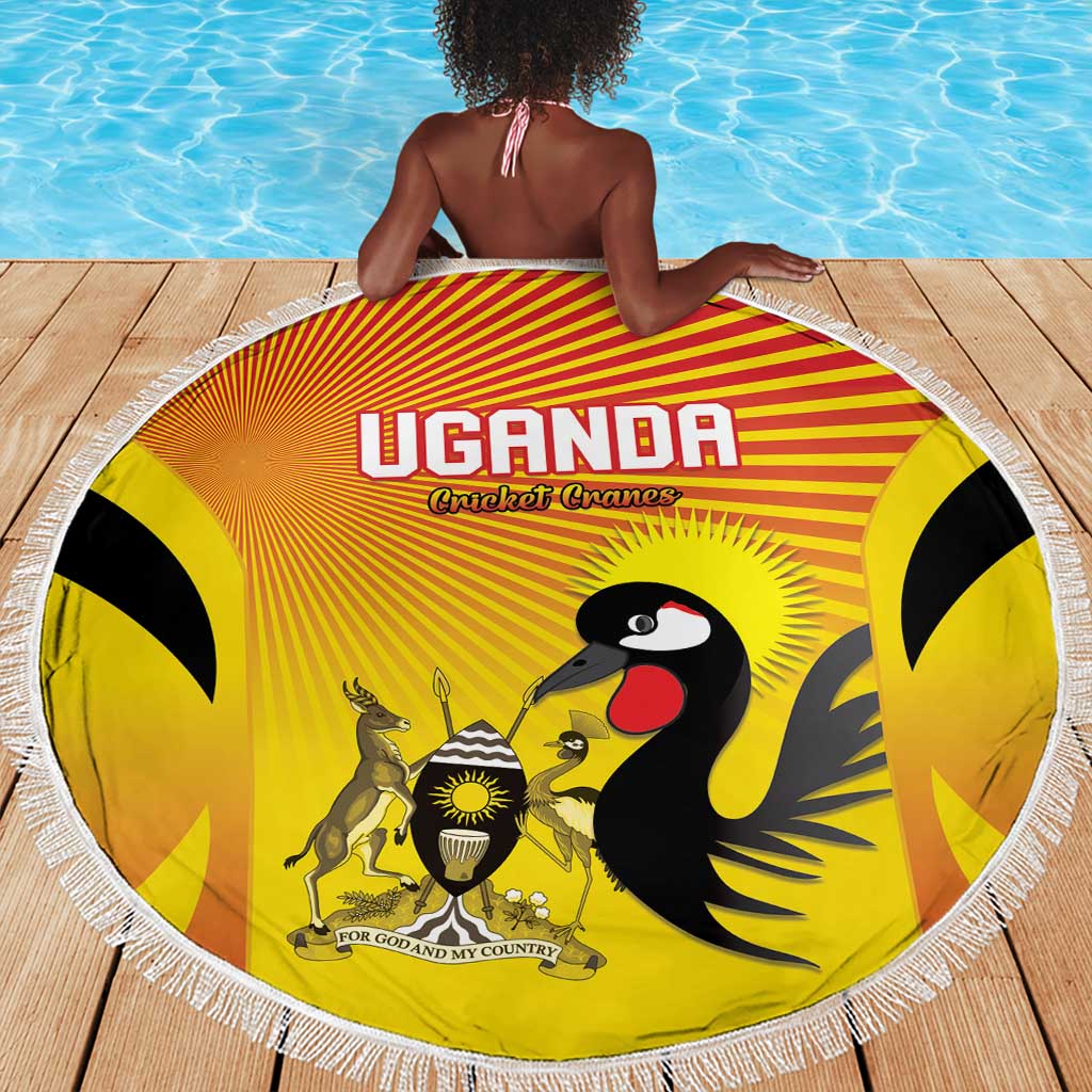 Uganda Cricket Beach Blanket Go Champions - African Pride