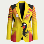 Custom Uganda Cricket Blazer Go Cricket Cranes Go