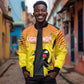 Custom Uganda Cricket Bomber Jacket Go Champions - African Pride