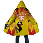 Custom Uganda Cricket Cloak Go Cricket Cranes Go
