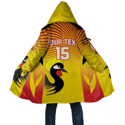 Custom Uganda Cricket Cloak Go Cricket Cranes Go