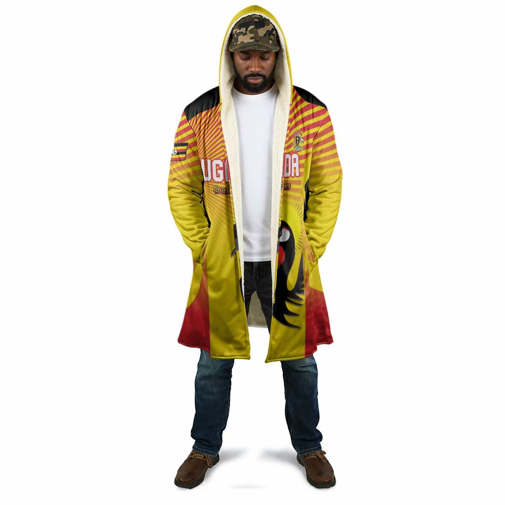 Custom Uganda Cricket Cloak Go Cricket Cranes Go