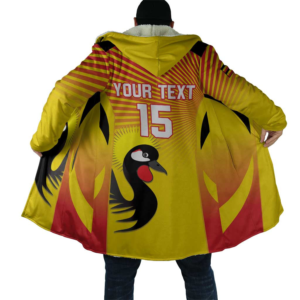 Custom Uganda Cricket Cloak Go Cricket Cranes Go