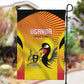 Uganda Cricket Garden Flag Go Champions - African Pride