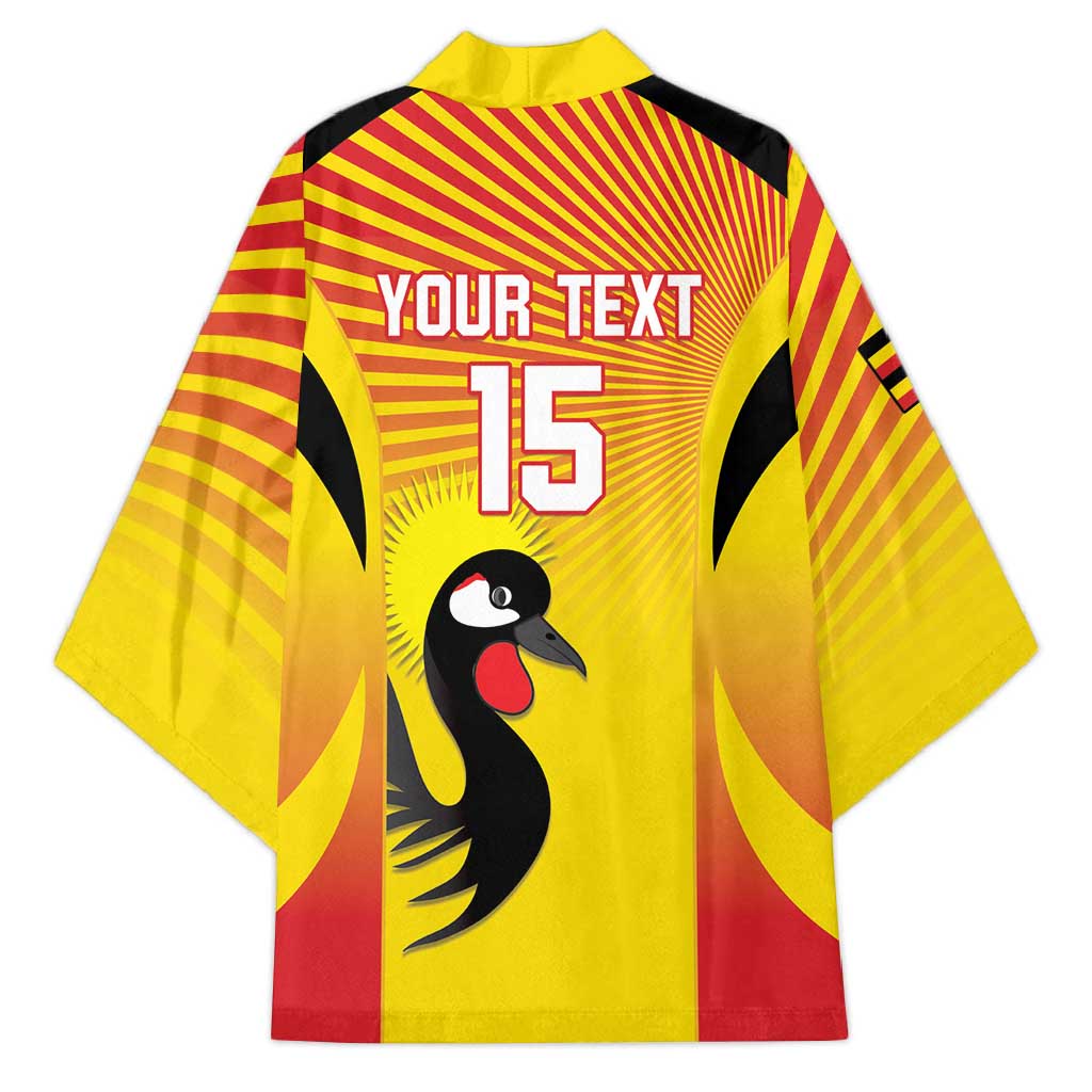Custom Uganda Cricket Kimono Go Cricket Cranes Go