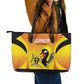 Uganda Cricket Leather Tote Bag Go Champions - African Pride