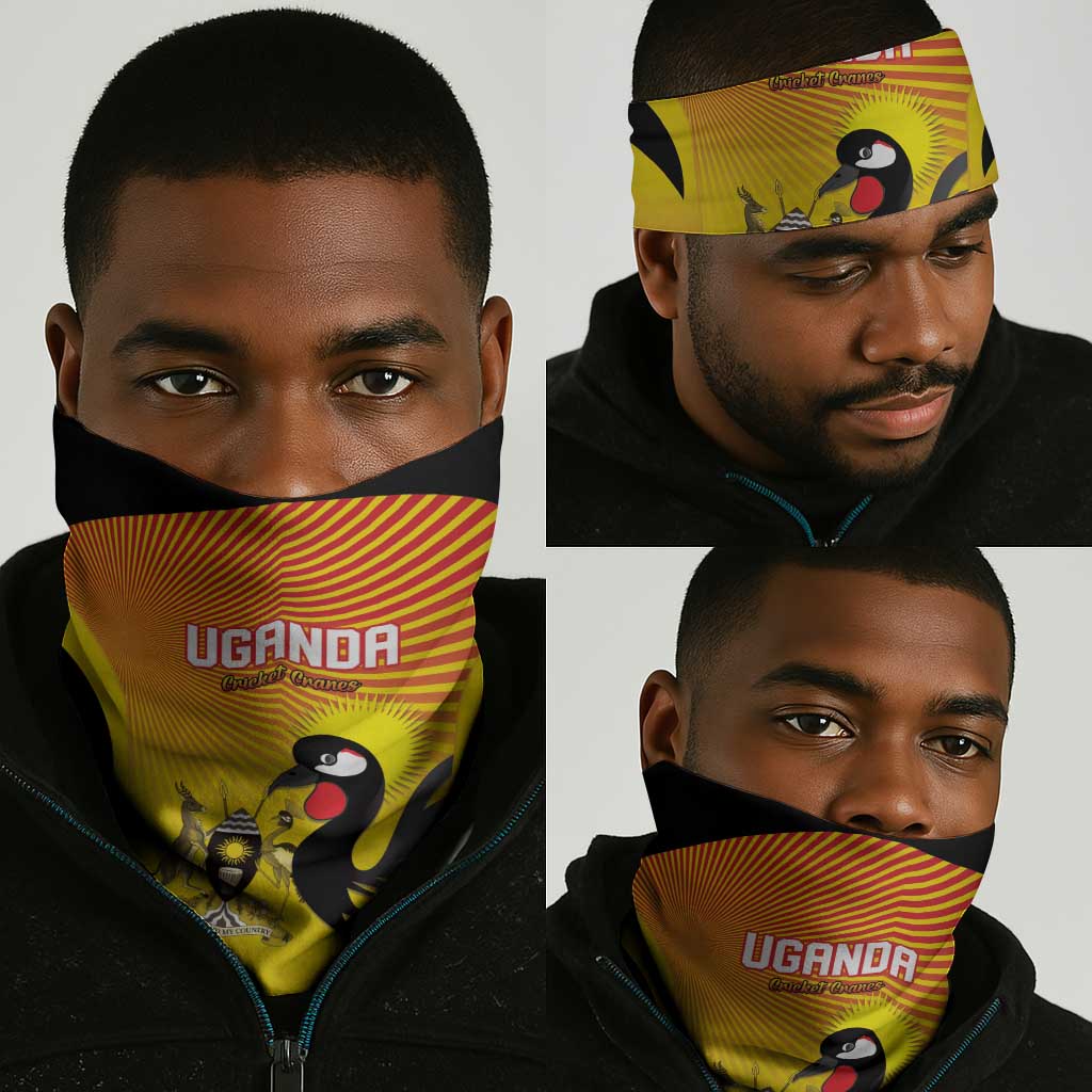 Uganda Cricket Neck Gaiter Go Champions LT15
