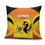 Uganda Cricket Pillow Cover Go Cricket Cranes Go