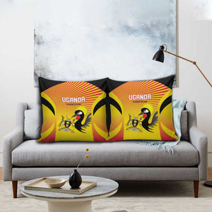 Uganda Cricket Pillow Cover Go Cricket Cranes Go