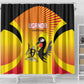 Uganda Cricket Shower Curtain Go Champions - African Pride