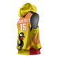 Custom Uganda Cricket Sleeveless Hoodie Go Champions - African Pride