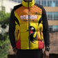 Custom Uganda Cricket Sleeveless Puffer Jacket Go Cricket Cranes Go