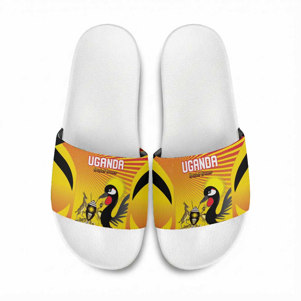Uganda Cricket Slide Sandals Go Cricket Cranes Go
