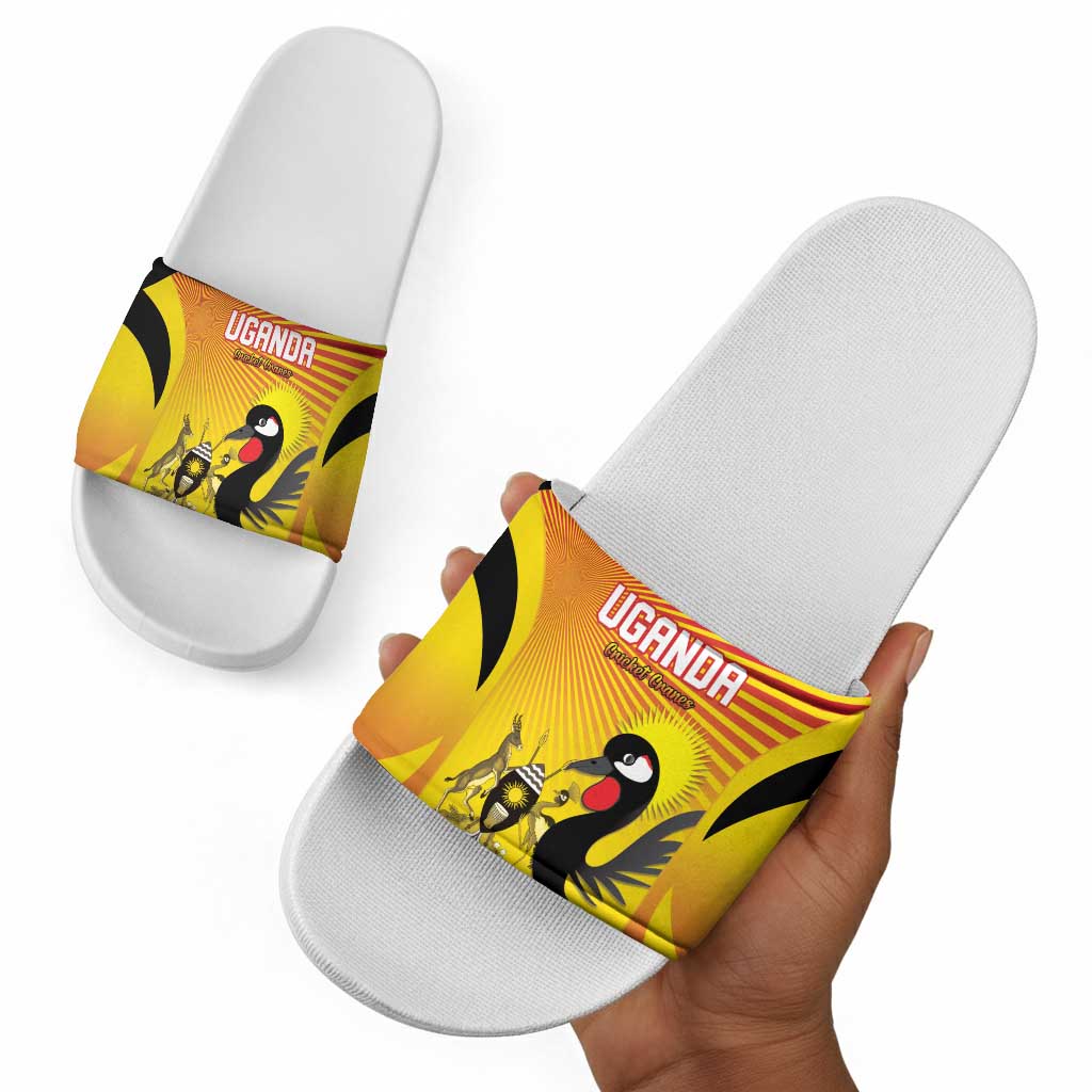 Uganda Cricket Slide Sandals Go Cricket Cranes Go