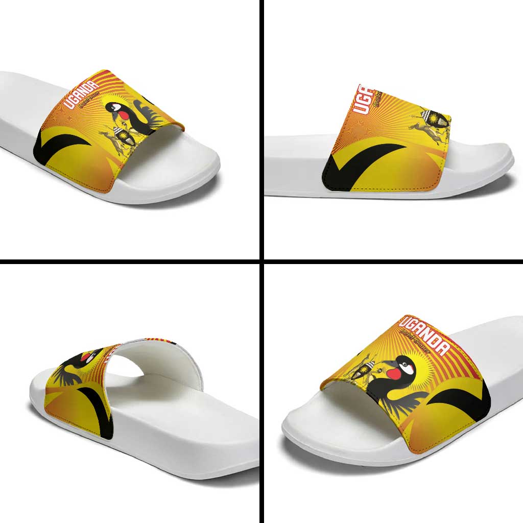 Uganda Cricket Slide Sandals Go Cricket Cranes Go