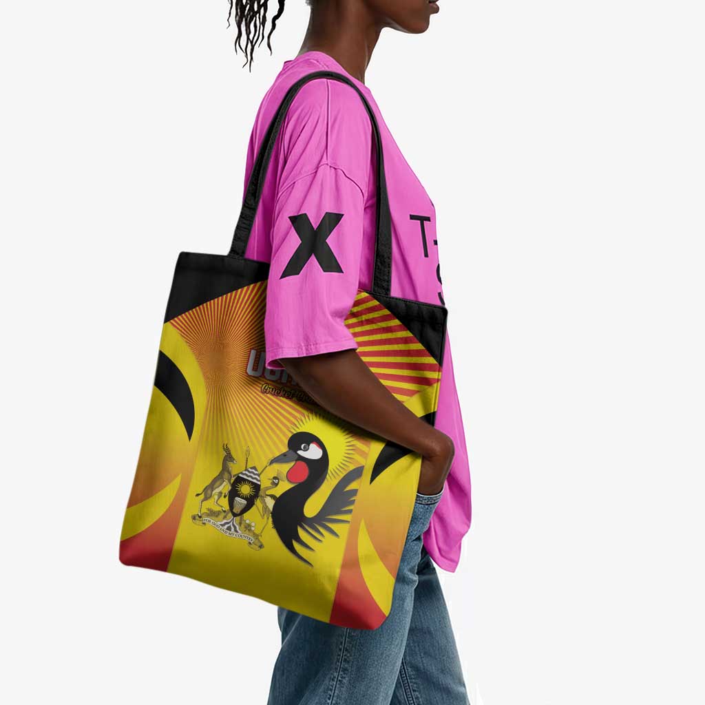Uganda Cricket Tote Bag Go Cricket Cranes Go