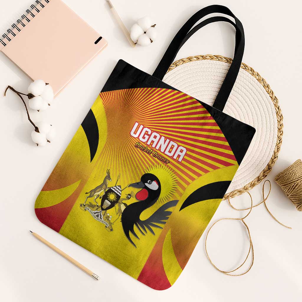 Uganda Cricket Tote Bag Go Cricket Cranes Go