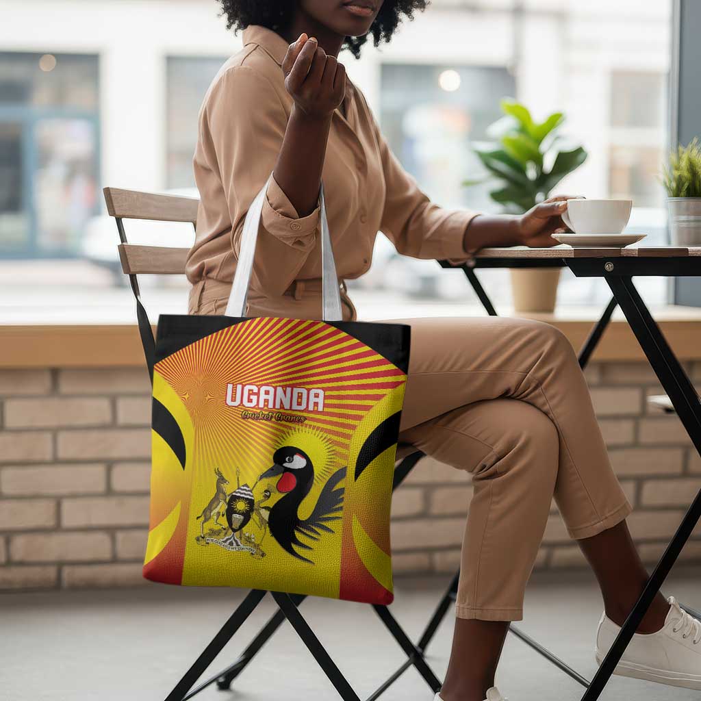 Uganda Cricket Tote Bag Go Cricket Cranes Go