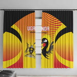 Uganda Cricket Window Curtain Go Champions - African Pride