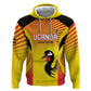 Custom Uganda Cricket Zip Hoodie Go Champions - African Pride