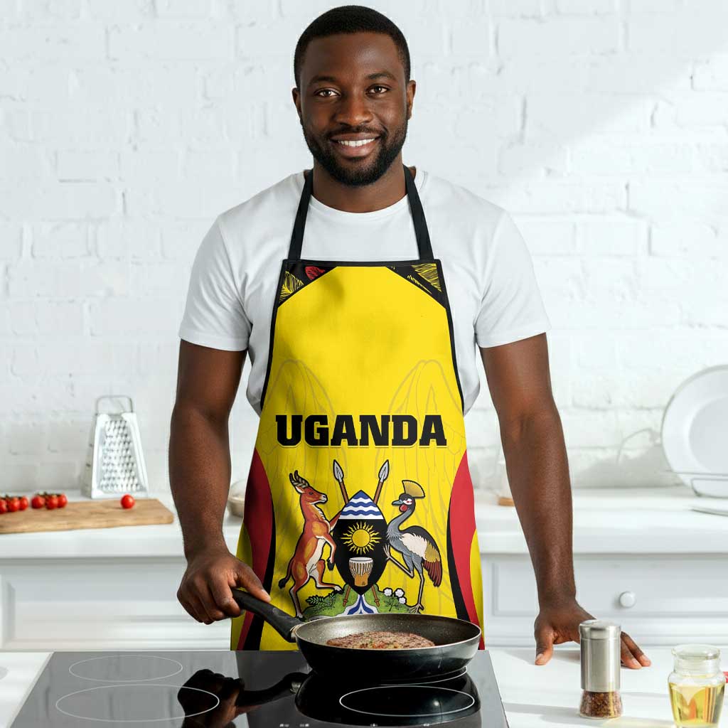 Uganda Cricket Apron Go Cricket Cranes